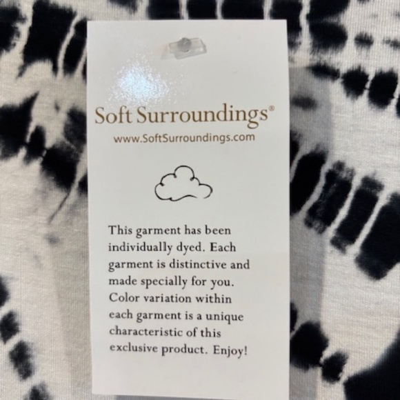 Soft Surrounding (NWT) Tye dye top- 1X- Long - Picture 4 of 4